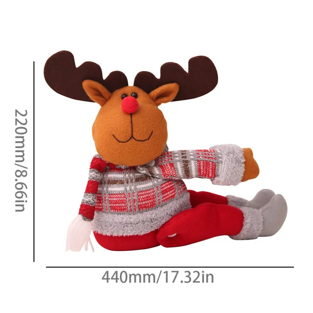 Weihnächtliche Vorhangschnalle – Fenster-Weihnachtsdekoration